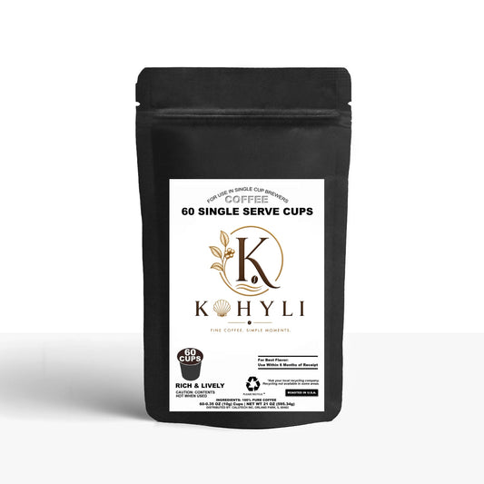 60 Pack Single Serve Coffee Capsules